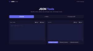 JSON Tools Online