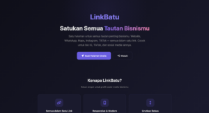 LinkBatu – Aplikasi Linktree untuk Bisnis